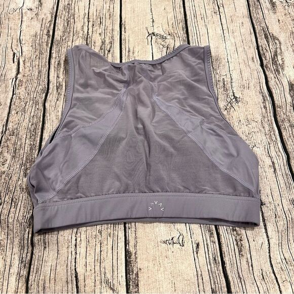 Varley Mesh Back lavender/grey padded sports bra size medium - Picture 5 of 8